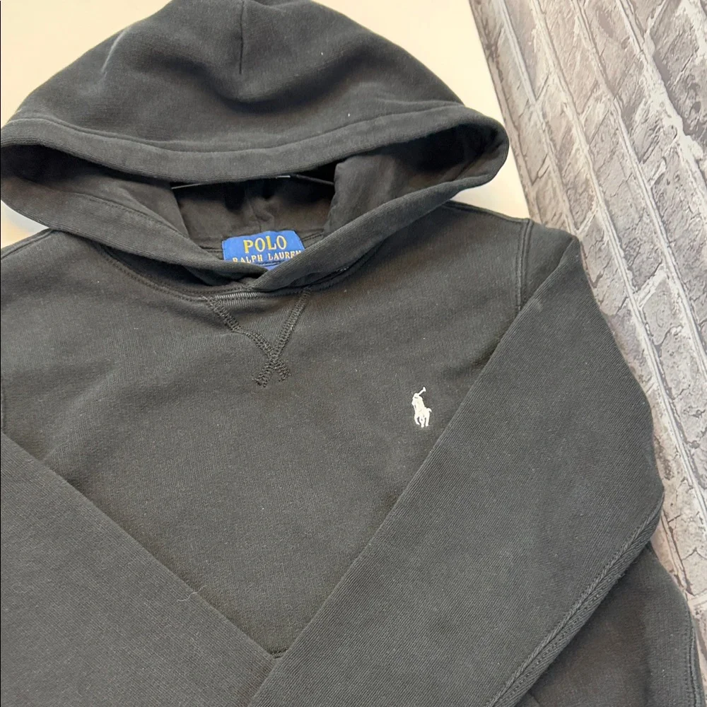 Polo Ralph‎ Lauren Black Hoodie with Logo